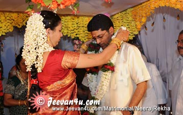 Neeraj Rekha Marriage Photo Gallery